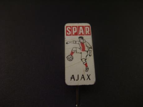 Ajax Amsterdam voetbalclub ( speler met bal)